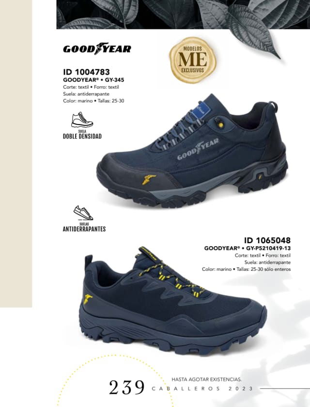 Catálogo  price shoes Goodyear calzado marino  - Price Shoes Caballeros 2023-2024