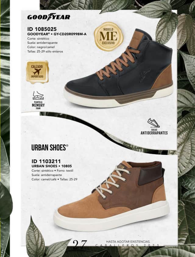 Catálogo  price shoes Urban Shoes calzado negro camel  - Price Shoes Caballeros 2023-2024