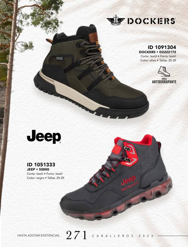 Catálogo  price shoes Dockers calzado negro  - Price Shoes Caballeros 2023-2024