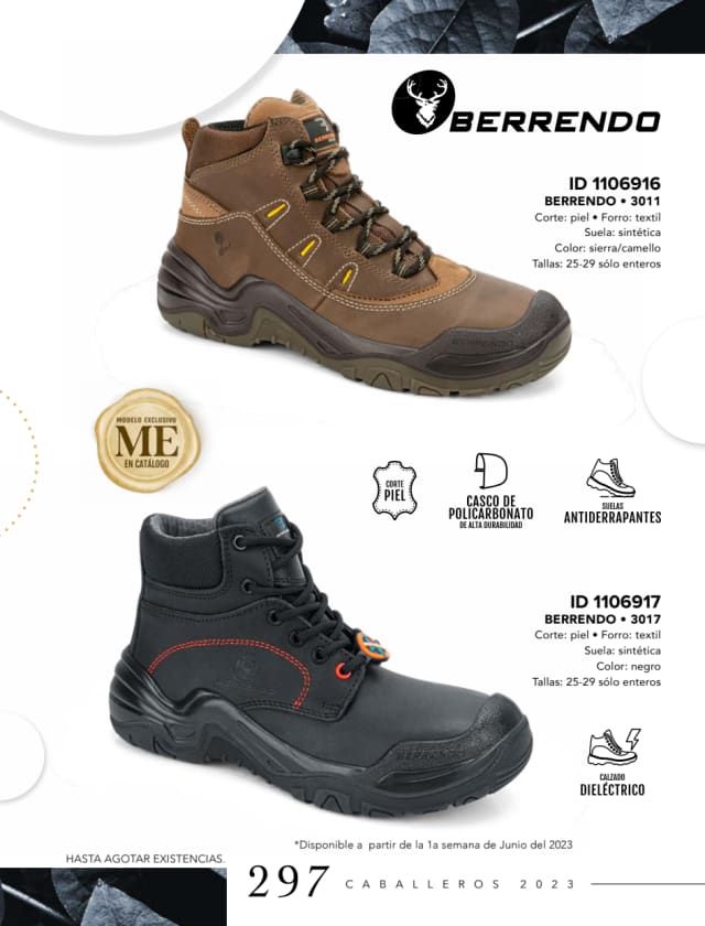 Catálogo  price shoes Berrendo calzado sierra camello  - Price Shoes Caballeros 2023-2024