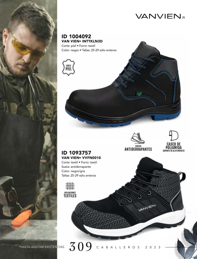 Catálogo  price shoes Van Vien calzado negro  - Price Shoes Caballeros 2023-2024