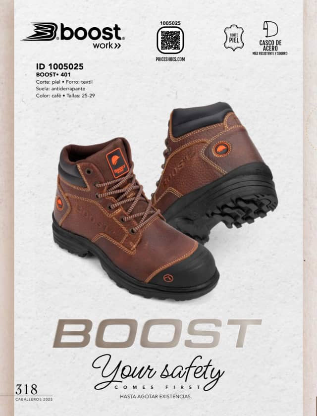Catálogo  price shoes Boost calzado café  - Price Shoes Caballeros 2023-2024