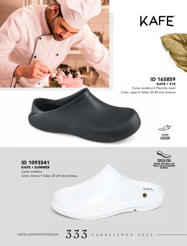 Catálogo  price shoes Kafe calzado blanco  - Price Shoes Caballeros 2023-2024
