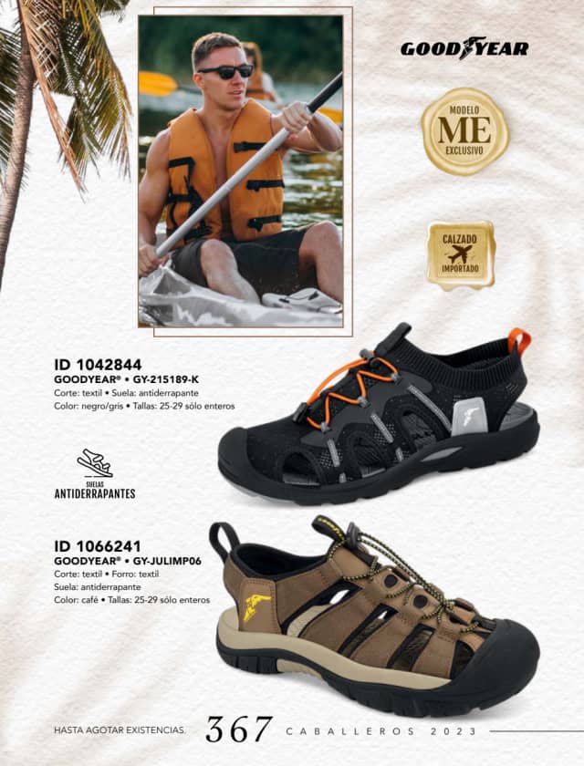 Catálogo  price shoes Goodyear calzado negro gris.  - Price Shoes Caballeros 2023-2024