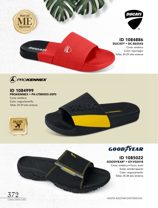 Catálogo  price shoes Prokennex calzado negro amarillo  - Price Shoes Caballeros 2023-2024