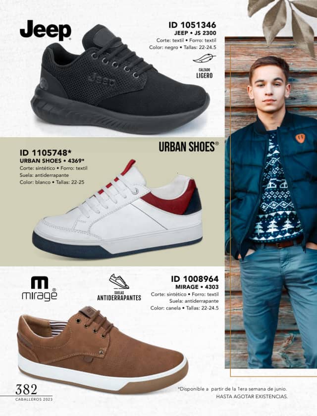 Catálogo  price shoes Urban Shoes calzado blanco  - Price Shoes Caballeros 2023-2024