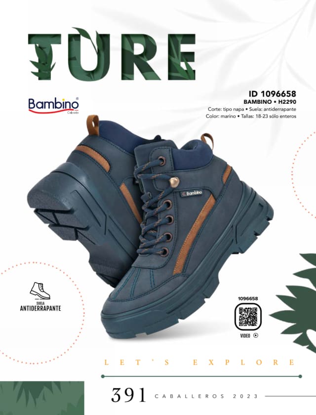 Catálogo  price shoes Bambino calzado marino  - Price Shoes Caballeros 2023-2024