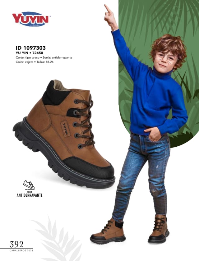 Catálogo  price shoes Yu Yin calzado cajeta  - Price Shoes Caballeros 2023-2024