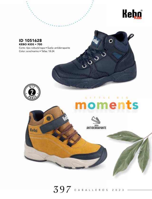 Catálogo  price shoes Kebo calzado ocre marino  - Price Shoes Caballeros 2023-2024