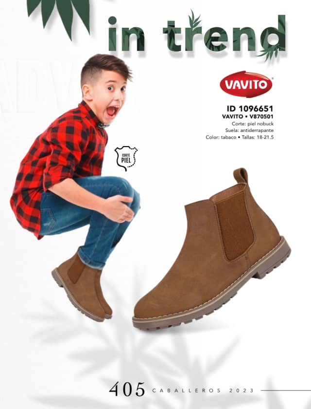 Catálogo  price shoes Vavito calzado tabaco  - Price Shoes Caballeros 2023-2024