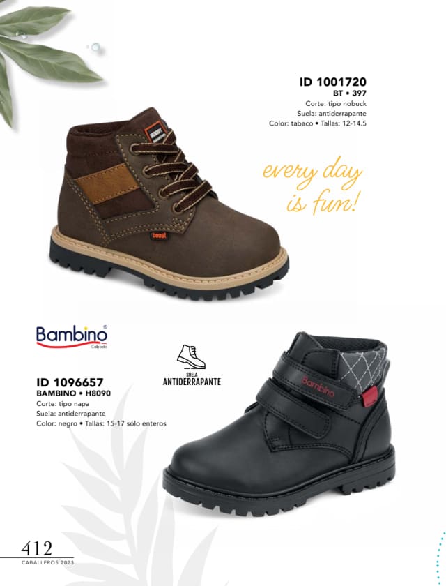 Catálogo  price shoes BT calzado negro  - Price Shoes Caballeros 2023-2024