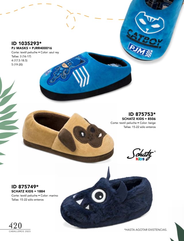 Catálogo  price shoes Schatz Kids calzado azul  - Price Shoes Caballeros 2023-2024