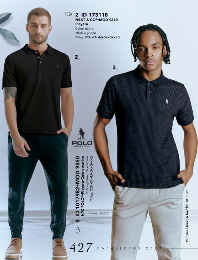 Catálogo  price shoes Next & Co moda marino  - Price Shoes Caballeros 2023-2024