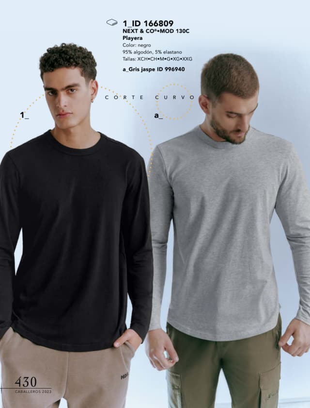 Catálogo  price shoes Next & Co moda negro  - Price Shoes Caballeros 2023-2024