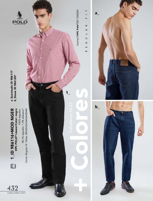 Catálogo  price shoes HPC Polo calzado negro  - Price Shoes Caballeros 2023-2024